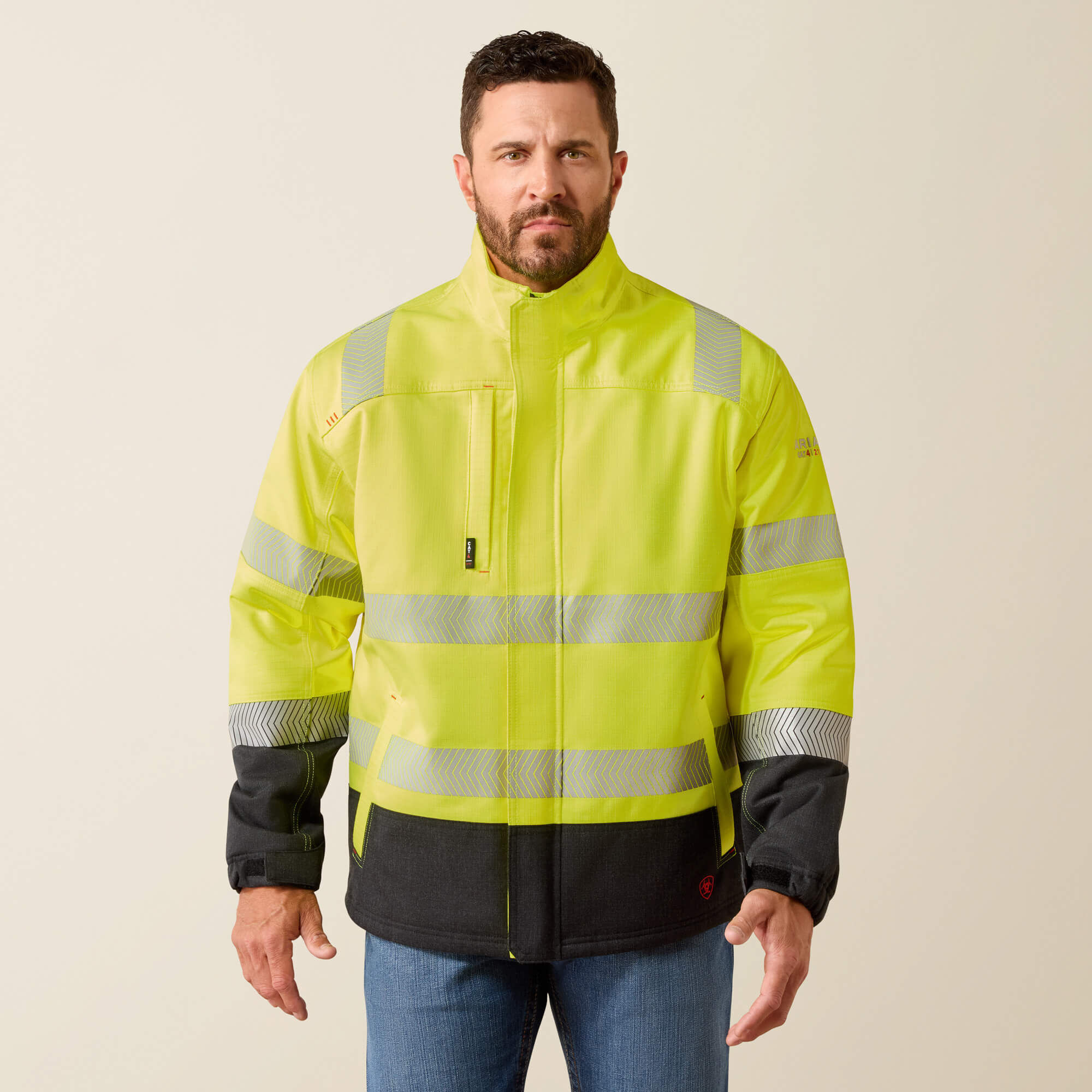 FR Hi-Vis Waterproof Insulated Jacket