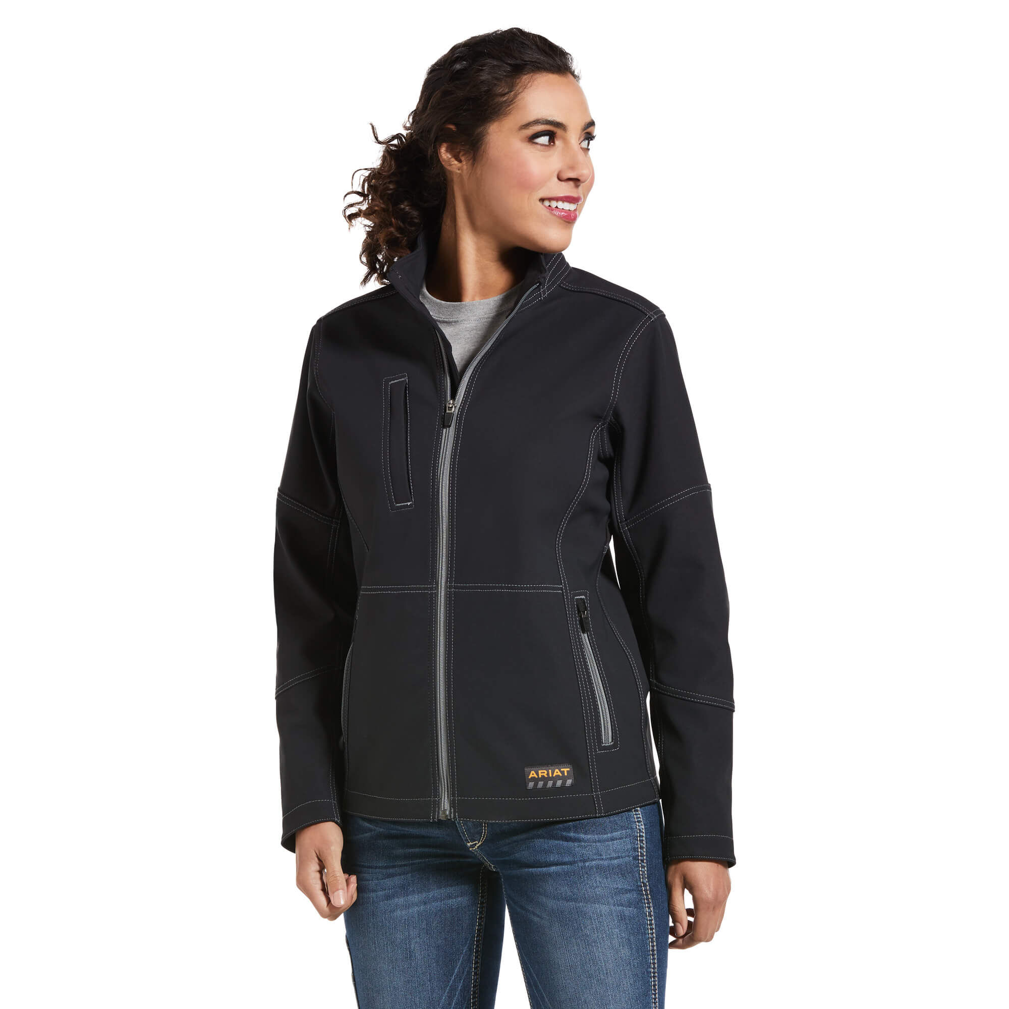 Rebar Stretch Canvas Softshell Jacket