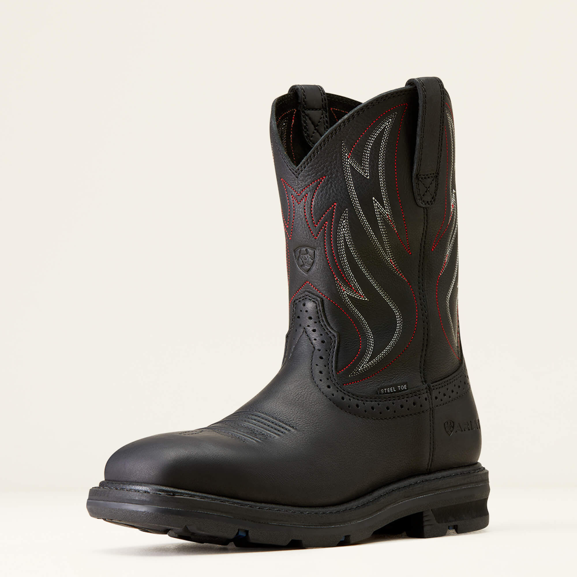 Sierra Shock Shield Wide Square Toe Steel Toe Work Boot