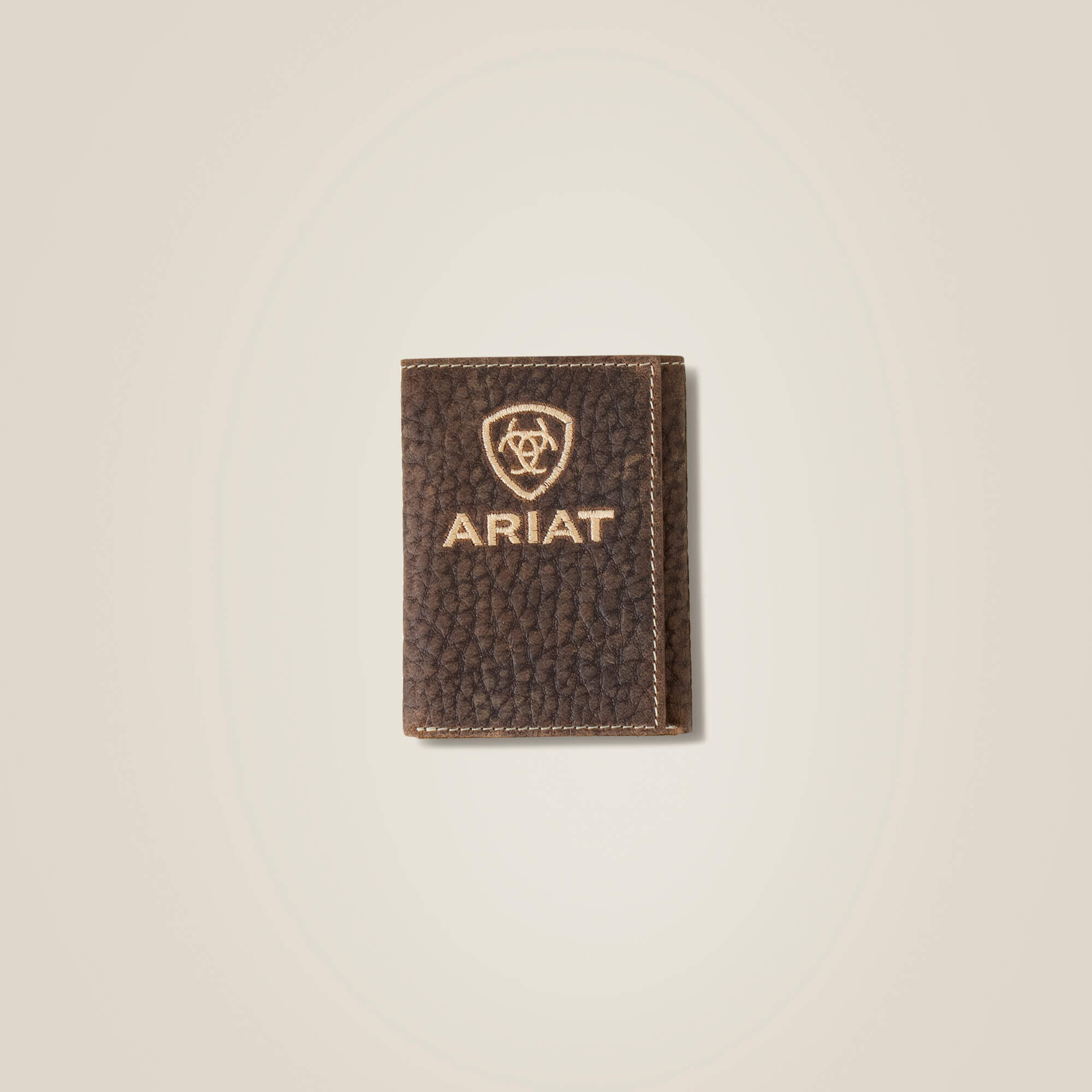 Pebble Leather Trifold Wallet