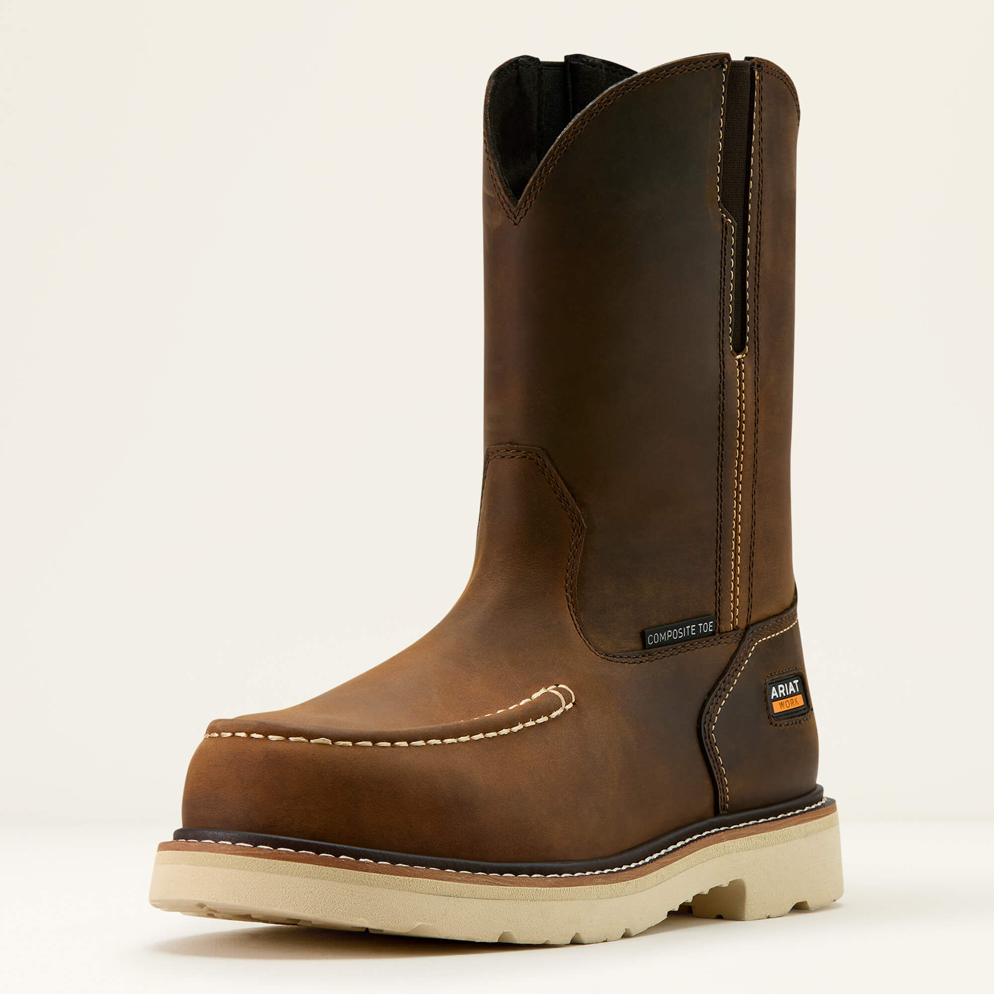 Rebar Lift Pull On Moc Toe Composite Toe Work Boot
