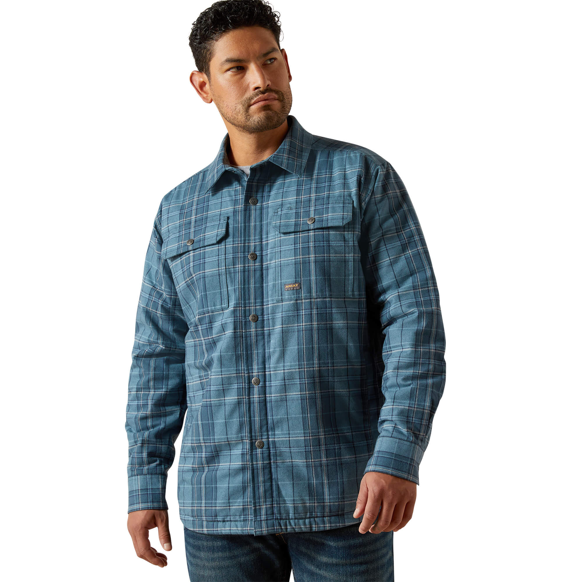 Rebar Flannel Insulated Shirt Jacket