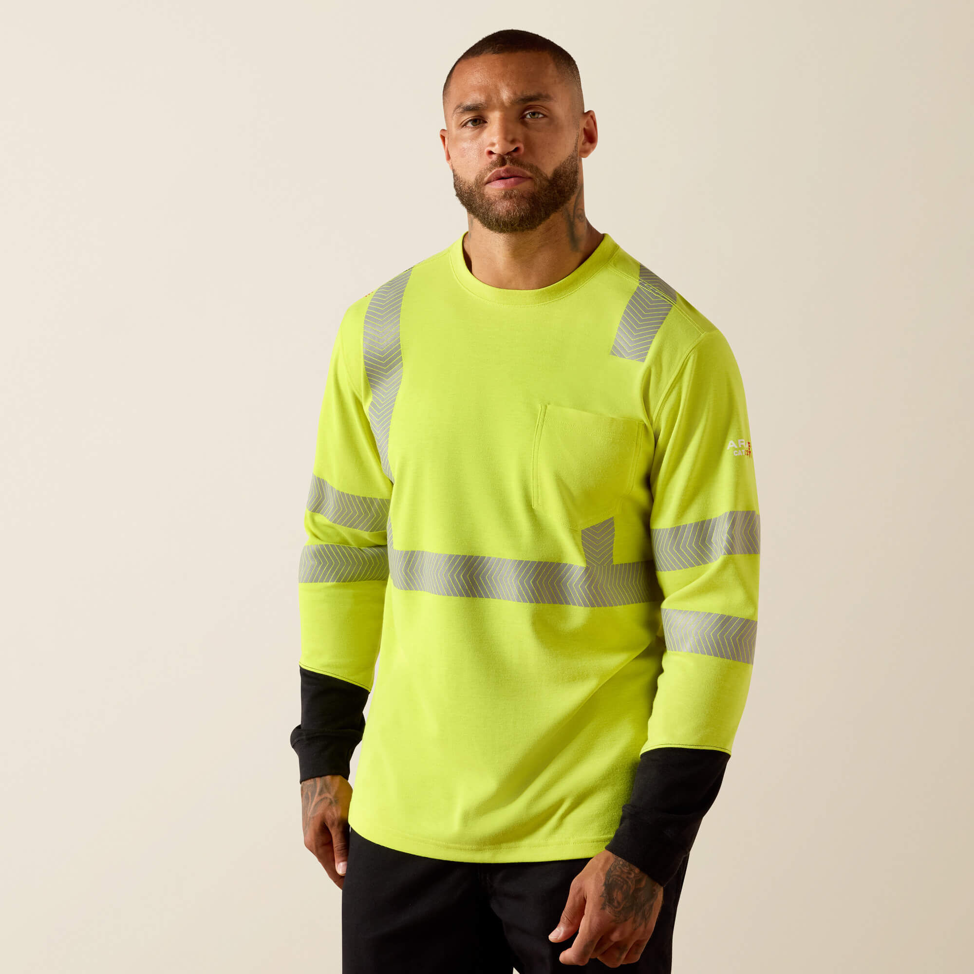 FR Hi-Vis Colorblock Long Sleeve T-Shirt