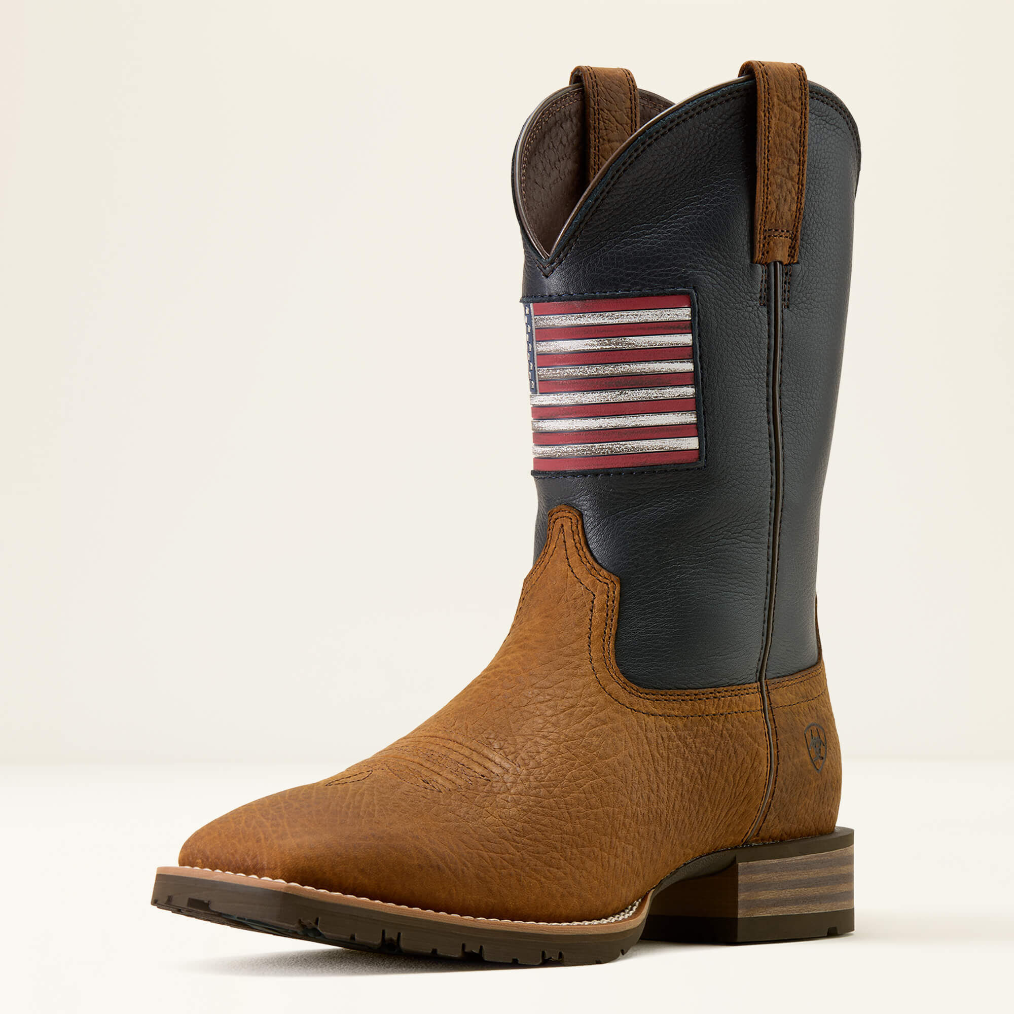 Hybrid Rancher Patriot Wide Square Toe Cowboy Boot