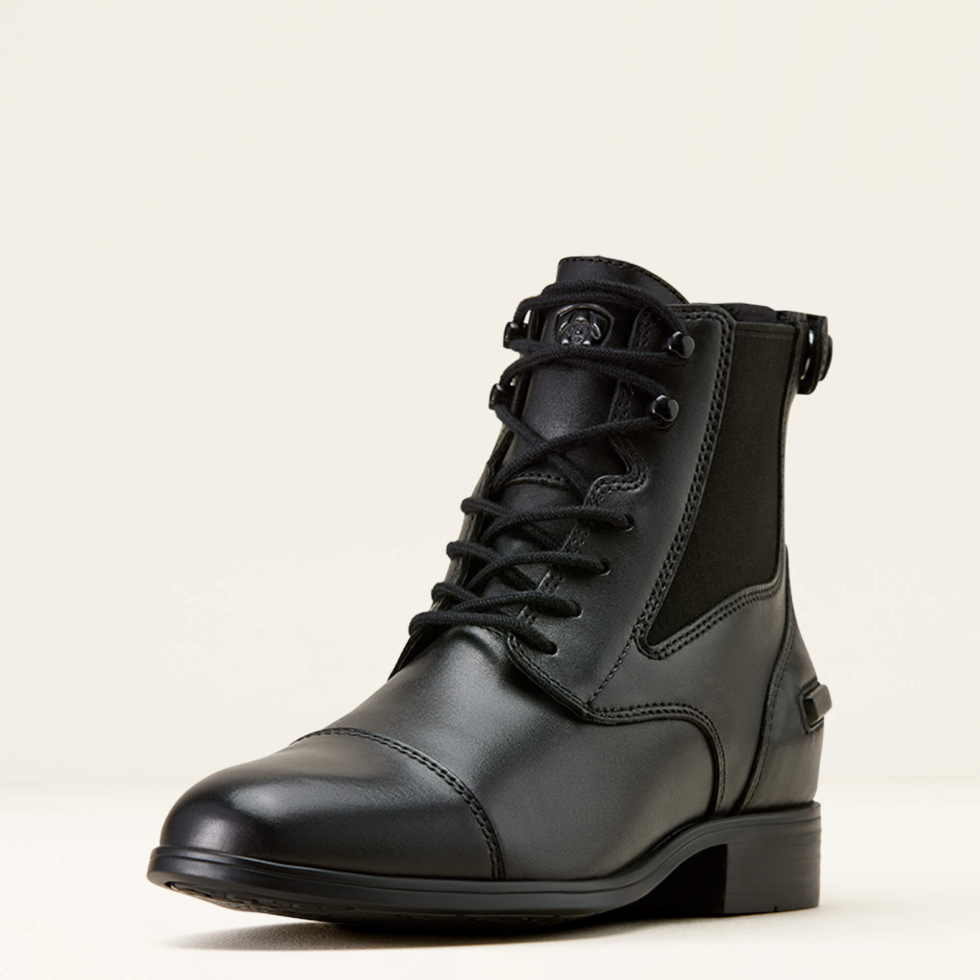 Kendall Back Zip Lace Paddock Boot