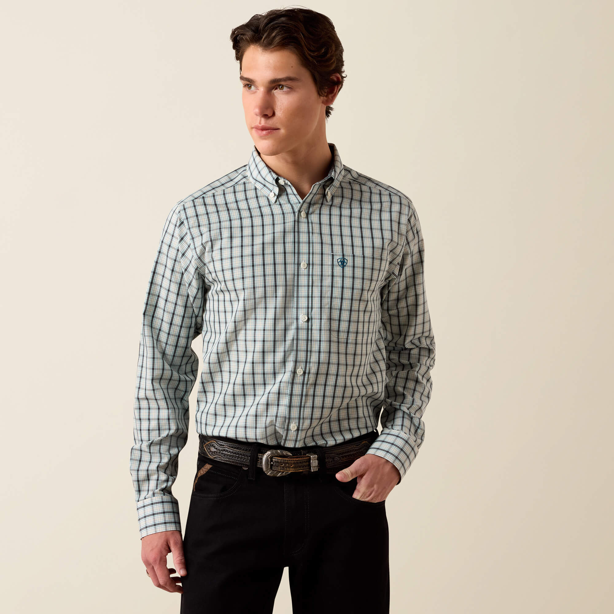 Wrinkle Free Bern Fitted Shirt