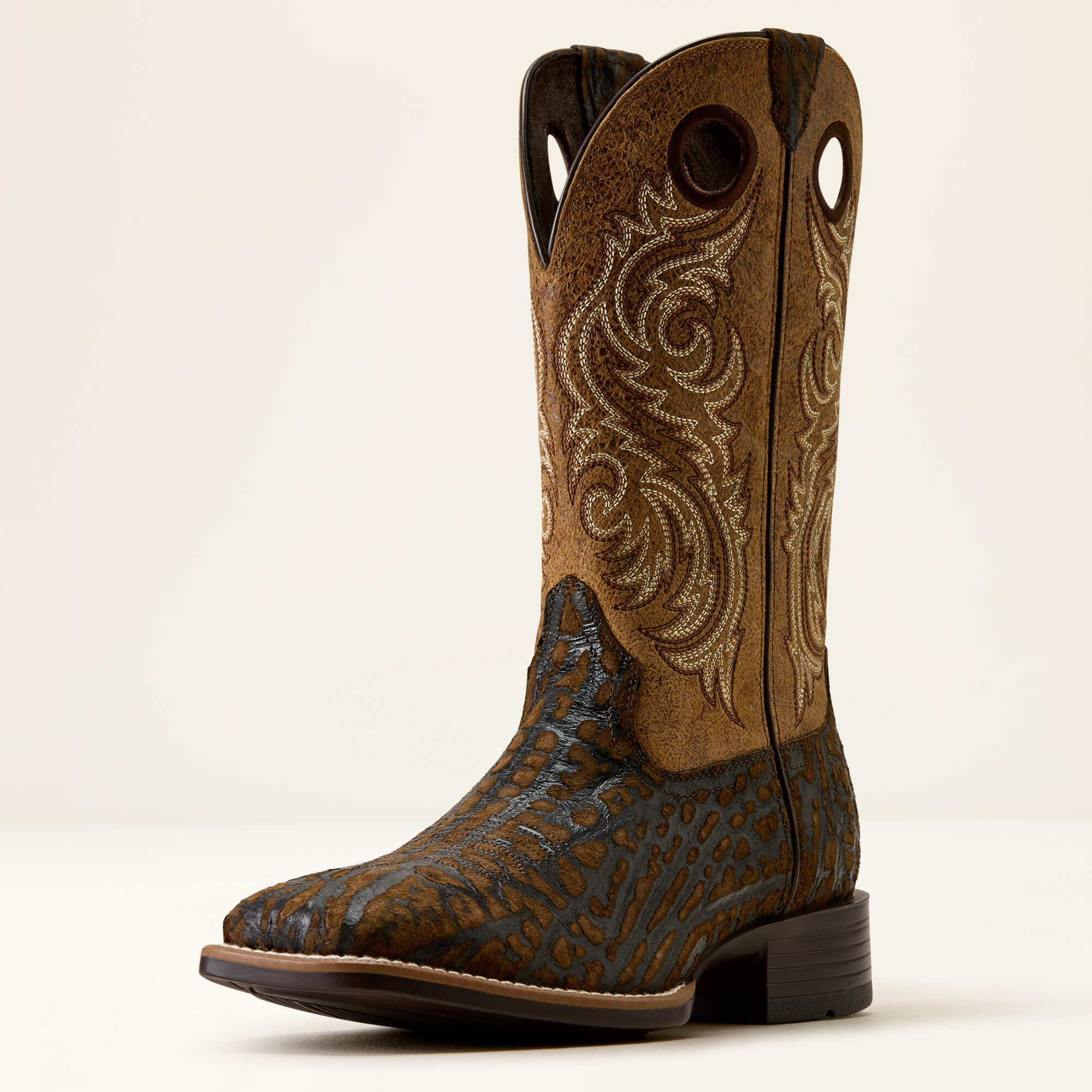 Redcliff Wide Square Toe Cowboy Boot