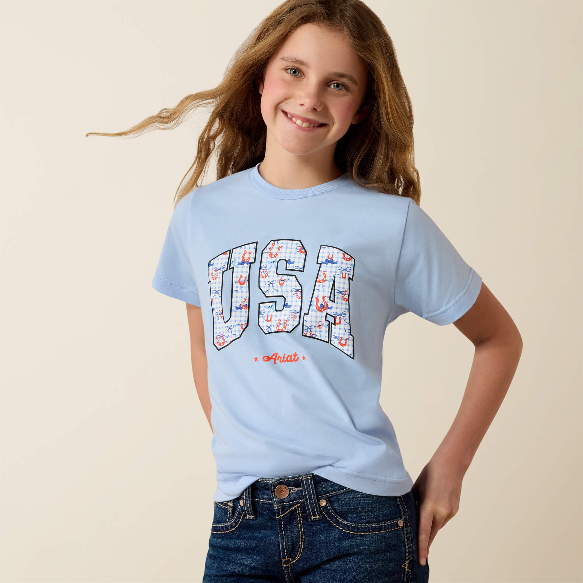 USA Horseshoe T-Shirt