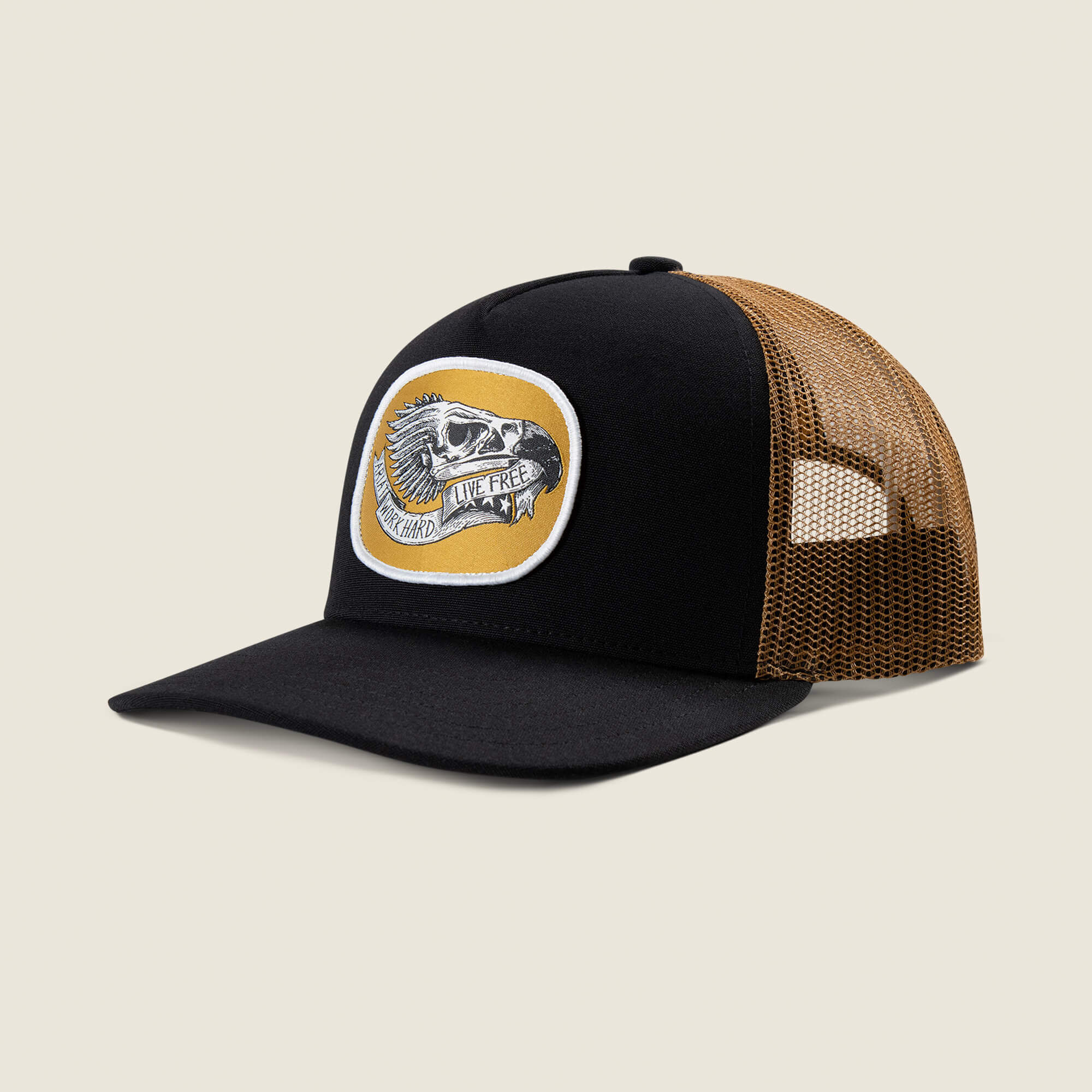 Ariat Work Eagle Skull Patch Cap