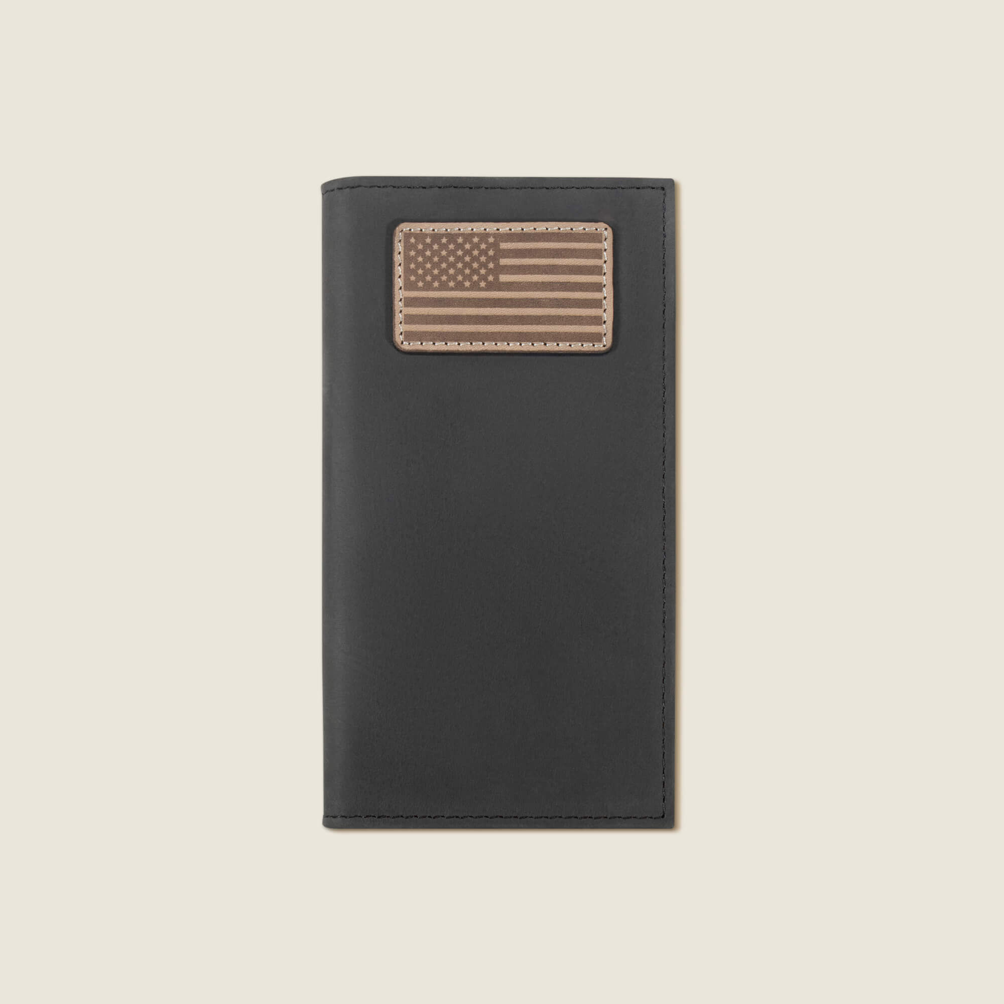 American Flag Patch Rodeo Wallet